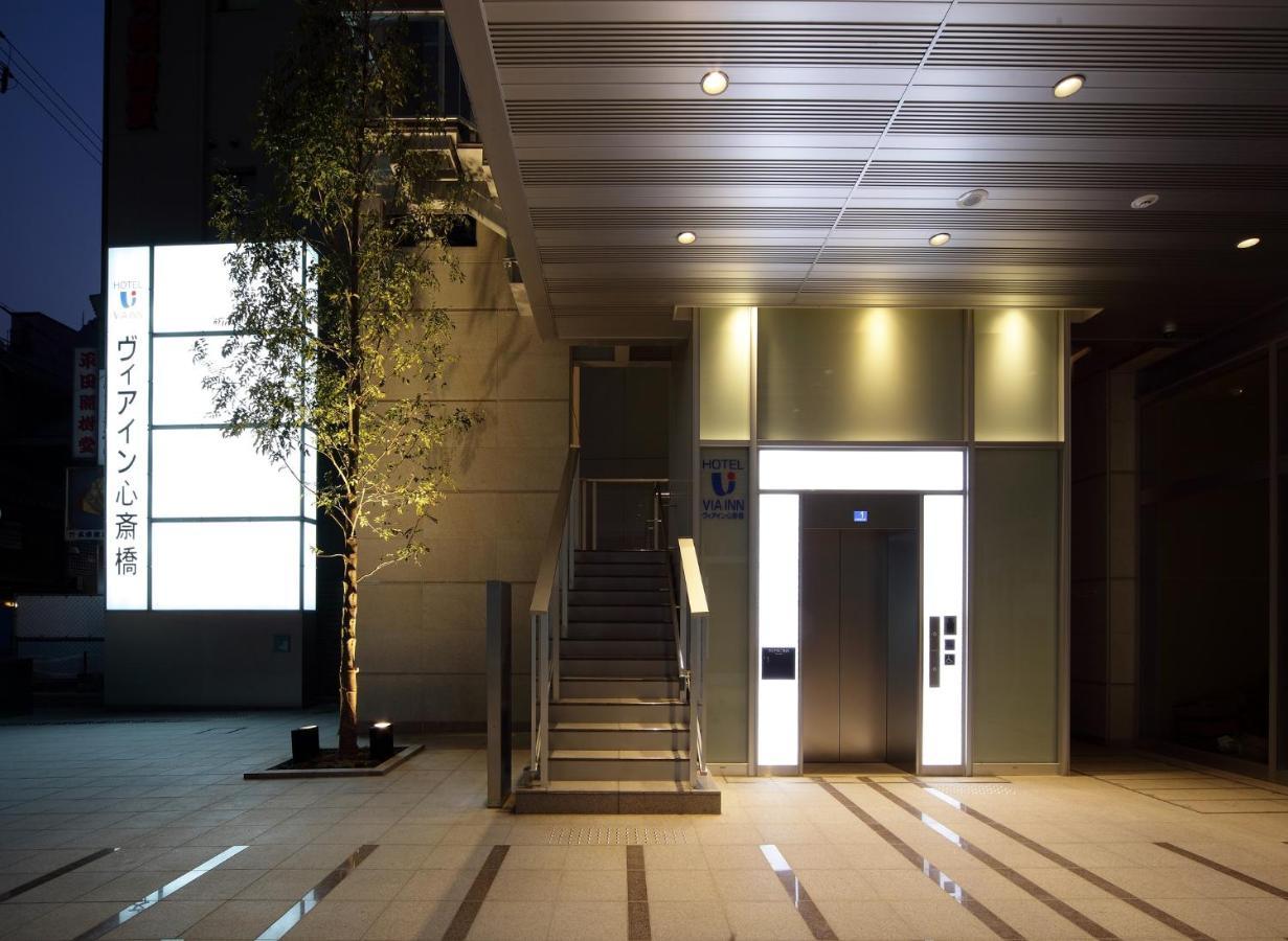 Via Inn Shinsaibashi Osaka Exterior foto